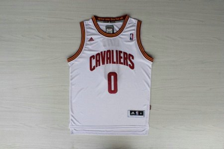 Maillot De Basket Cleveland Cavaliers Kevin Love 0 Tissus Sportif Fans Edition Blanc